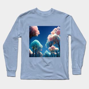 Cotton Candy Trees Long Sleeve T-Shirt